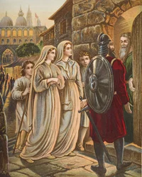 The Pilgrims at the House of Manson
